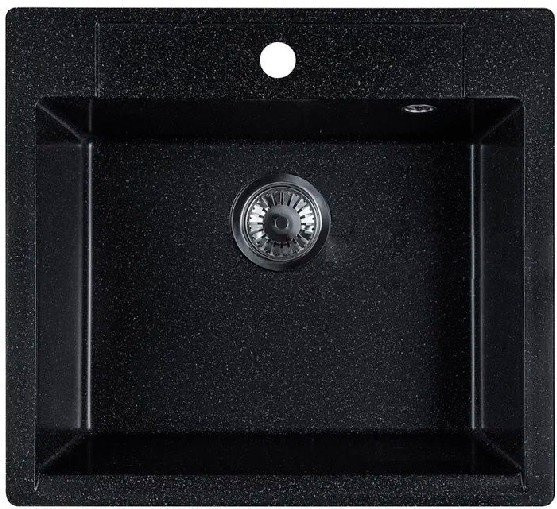 Кухонная мойка Marblan Cubi (черный)