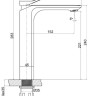 Смеситель Cersanit Odra 63054