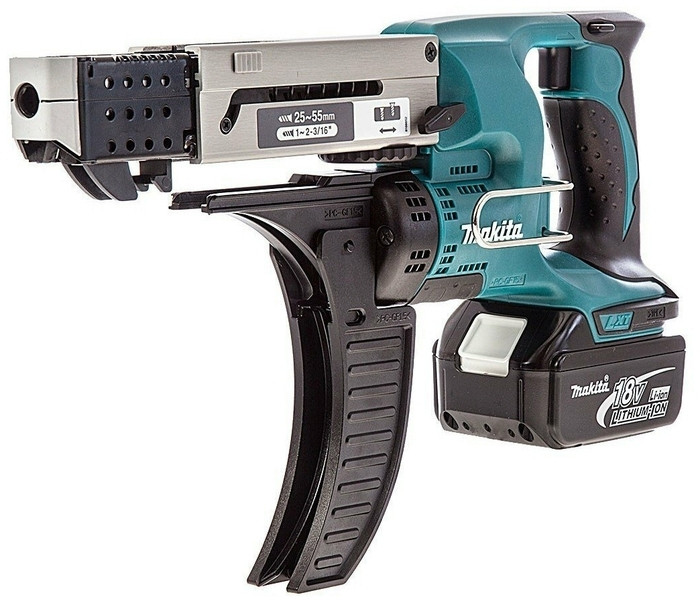 Шуруповерт для гипсокартона Makita DFR550RFE (с 2-мя АКБ, кейс)