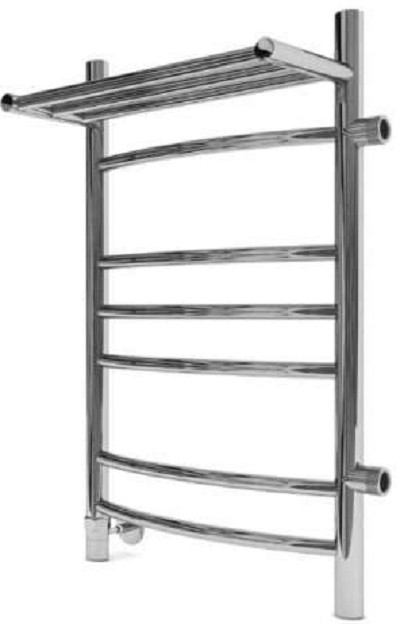 Полотенцесушитель Granula Евро 50x80 с полкой (боковое подключение правое)
