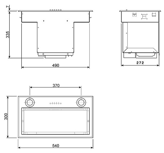 Вытяжка Smeg KSEG 58 PXE
