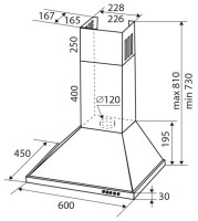 Вытяжка Zigmund &amp; Shtain K 139.6 S