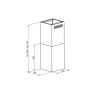 Вытяжка Maunfeld Bath Plus 402IL (белый)
