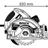 Дисковая пила Bosch GKS 65 G Professional