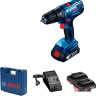 Дрель-шуруповерт Bosch GSB 180-LI Professional 06019F8307 (с 2-мя АКБ, кейс)