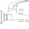Смеситель Wasserkraft Isen 2601