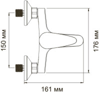 Смеситель Wasserkraft Isen 2601