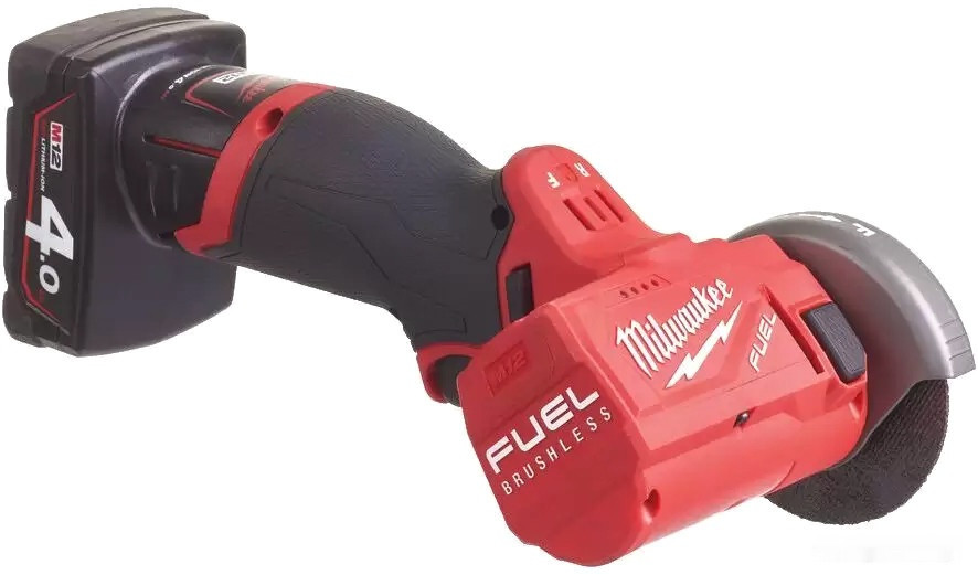Монтажная (отрезная) пила Milwaukee M12 FCOT-422X Fuel 4933464619 (с 2-мя АКБ, кейс)