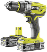 Ударная дрель-шуруповерт Ryobi R18PD31-225S (с 2-мя АКБ, сумка)