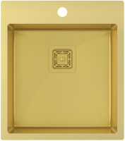 Кухонная мойка AquaSanita Aira AIR100X-G (золотистый)