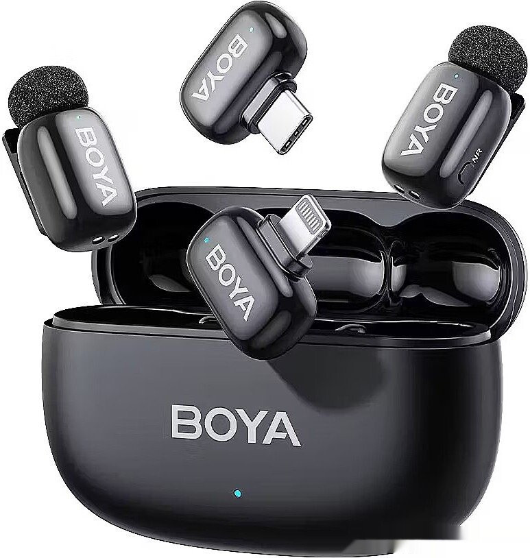 Радиосистема Boya Mini 2-01 (черный)