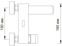 Смеситель Wasserkraft Aller 1061