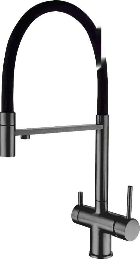 Смеситель Gross Aqua Neosteel 3188611SSGMB