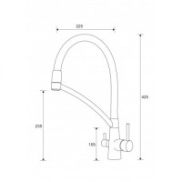 Смеситель Paulmark Siegen Si213111-CRw