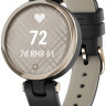 Умные часы Garmin Lily (кремово-золотистый, черный/кожаный ремешок)