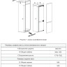 Встраиваемый холодильник HAIER BCFT628AWRU