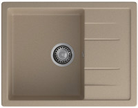 Кухонная мойка GranFest GF-Q650L (песочный)