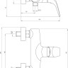Смеситель Deante Cynia BCY 040M