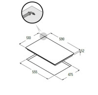 Варочная панель CATA CCI 6031 BK