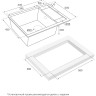 Кухонная мойка Paulmark Optimum PM216050-BL