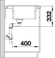 Кухонная мойка Blanco Etagon 6 (Антрацит)