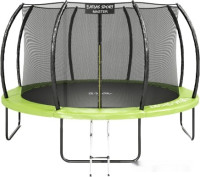 Батут Atlas Sport 374 см - 12ft Master (с лестницей, зеленый)