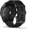 Умные часы Garmin Epix Sapphire Gen 2 (черный титан/черный)