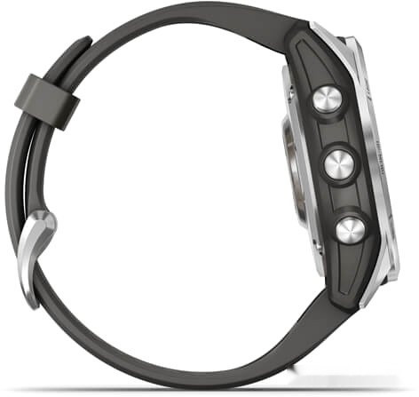 Умные часы Garmin Fenix 7S (серебристый/графитовый)
