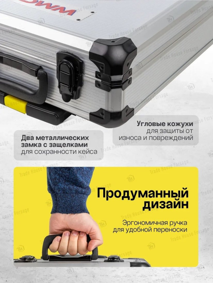 Универсальный набор инструментов WMC Tools 186-3(57357)