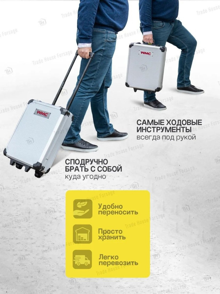 Универсальный набор инструментов WMC Tools 186-3(57357)