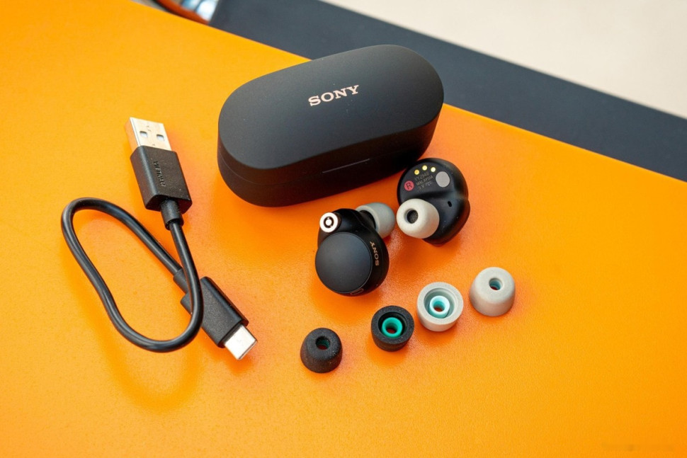 Наушники Sony WF-1000XM4 (черный)