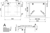 Варочная панель Smeg PV864PO