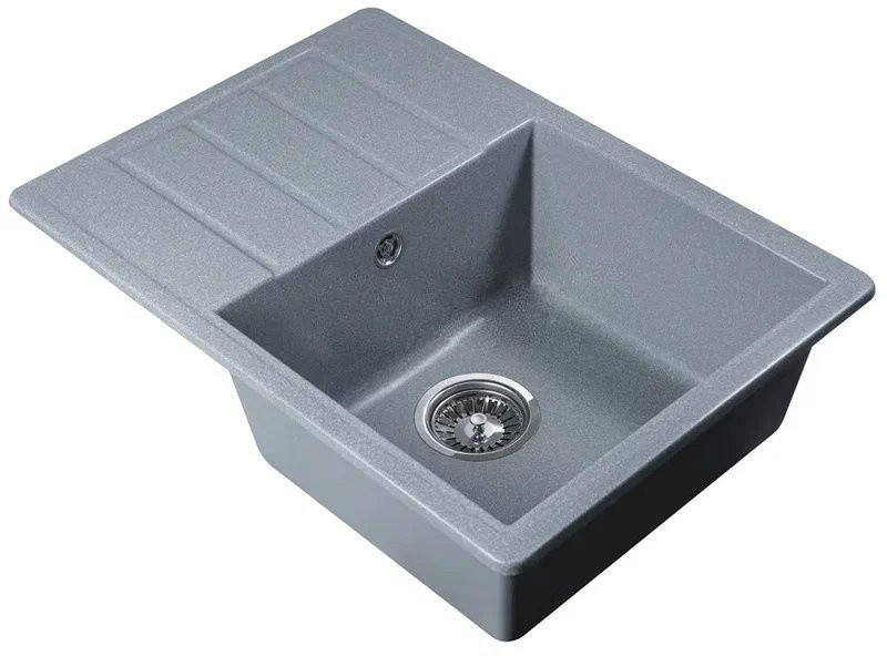 Кухонная мойка Marblan Recta R (серебристый)