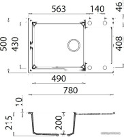 Кухонная мойка Elleci Easy 310 Tortora 43