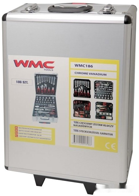 Универсальный набор инструментов WMC Tools WMC186 (186 предметов)