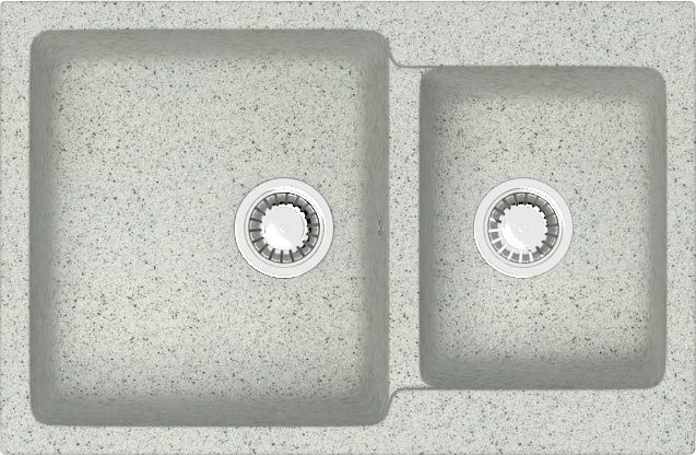 Кухонная мойка Marrbaxx Карельский камень модель 191/Q10 F191Q010 (серый/светло-серый)