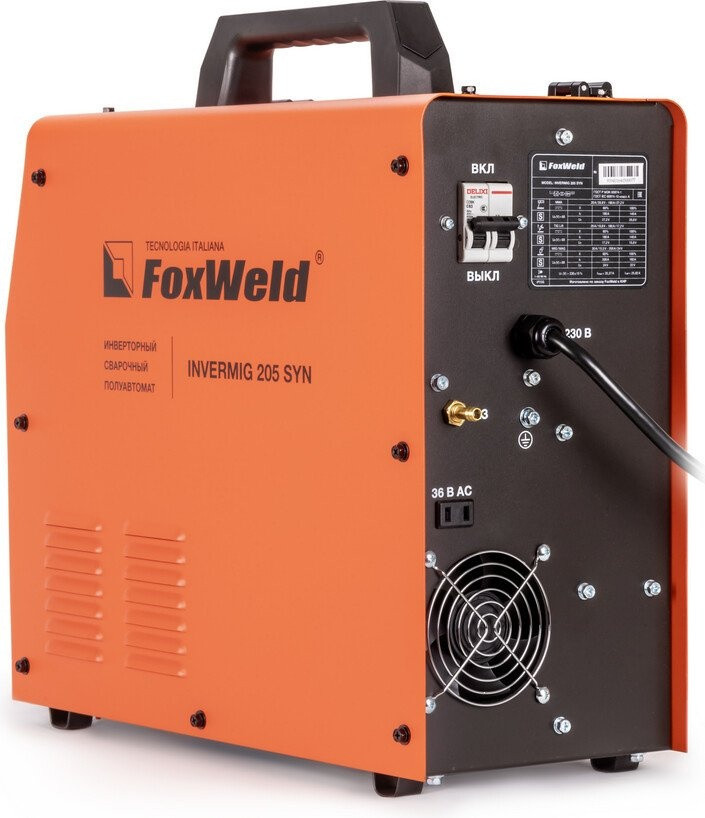 Сварочный инвертор FoxWeld Invermig 205 SYN
