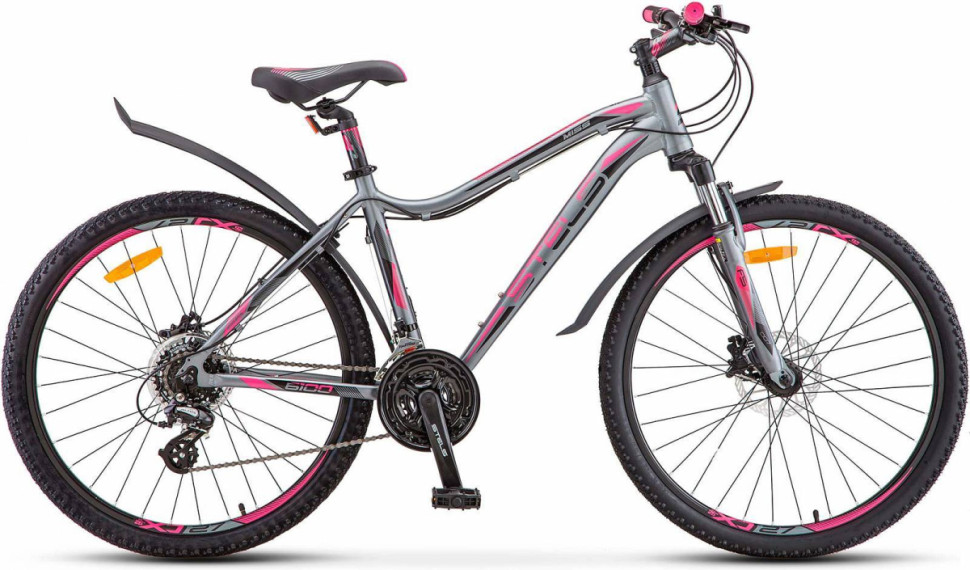 Велосипед Stels Miss 6100 D 26 V010 (серый, 2019)