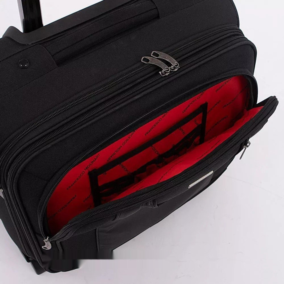 Чемодан Francesco Molinary 336-DL935-17BLK (черный)