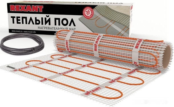 Теплый пол Rexant Extra 0.5x2 м 160 Вт