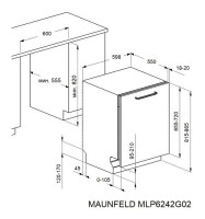 Посудомоечная машина Maunfeld MLP6242G02