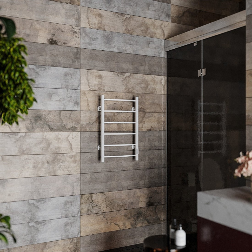 Полотенцесушитель Roxen Santi BK-109AW-6T 11030-4365W (белый)