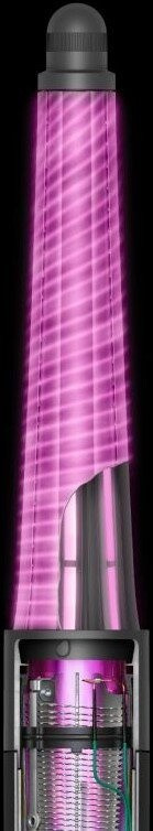 Фен Dyson Airwrap Complete Long HS08 i.d. (с переходником на евровилку, янтарный шелк)