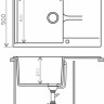 Кухонная мойка Polygran Gals 760 (песочный 302)