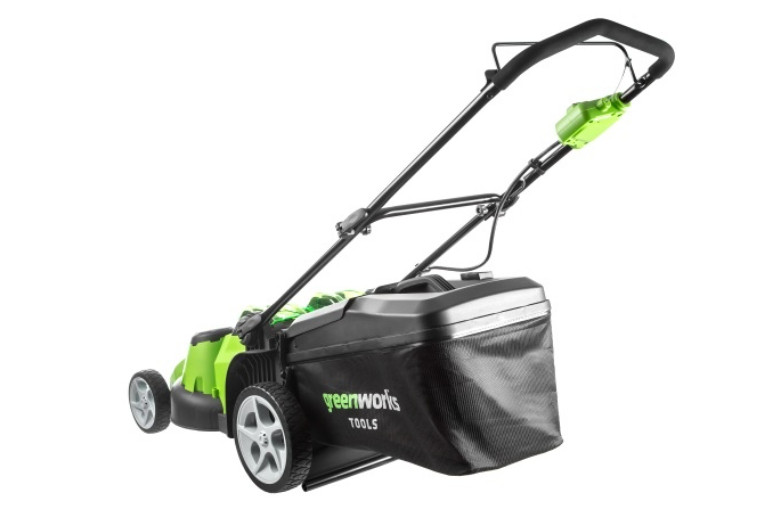 Газонокосилка электрическая Greenworks G40LM49DBK4 (2500207VB)