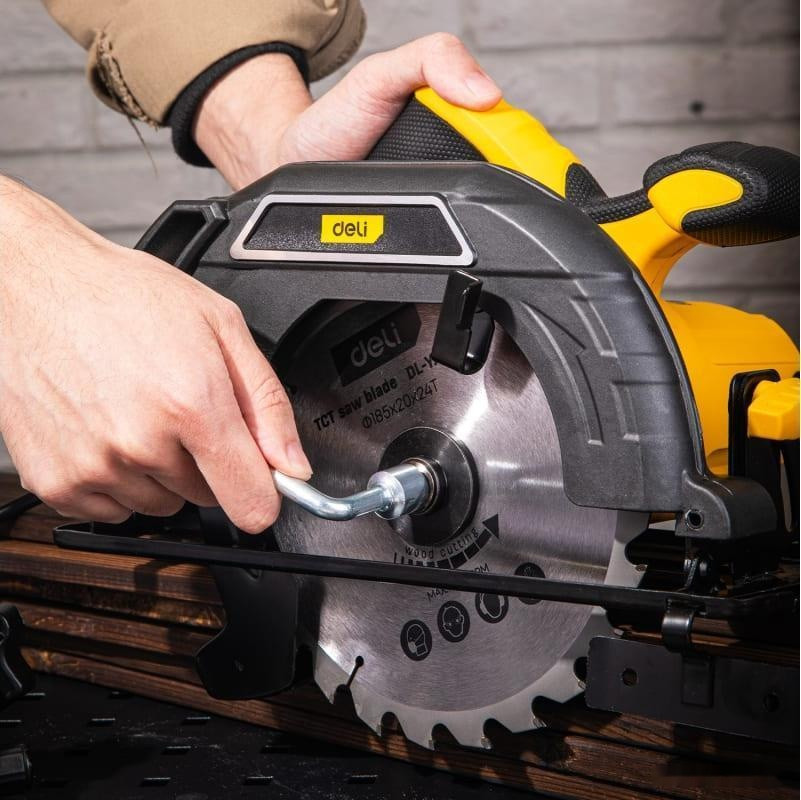 Дисковая (циркулярная) пила Deli DL-YJ185-E1 103011