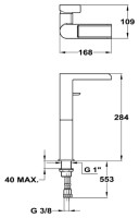 Смеситель Teka Formentera 62.311.02.00