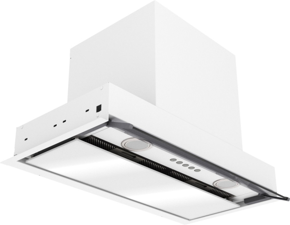 Вытяжка Elikor Sense Glass 60П-1000 229362 (белый/белое стекло)