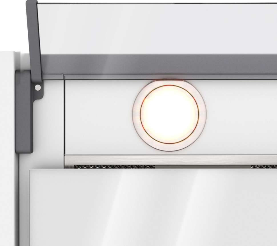 Вытяжка Elikor Sense Glass 60П-1000 229362 (белый/белое стекло)