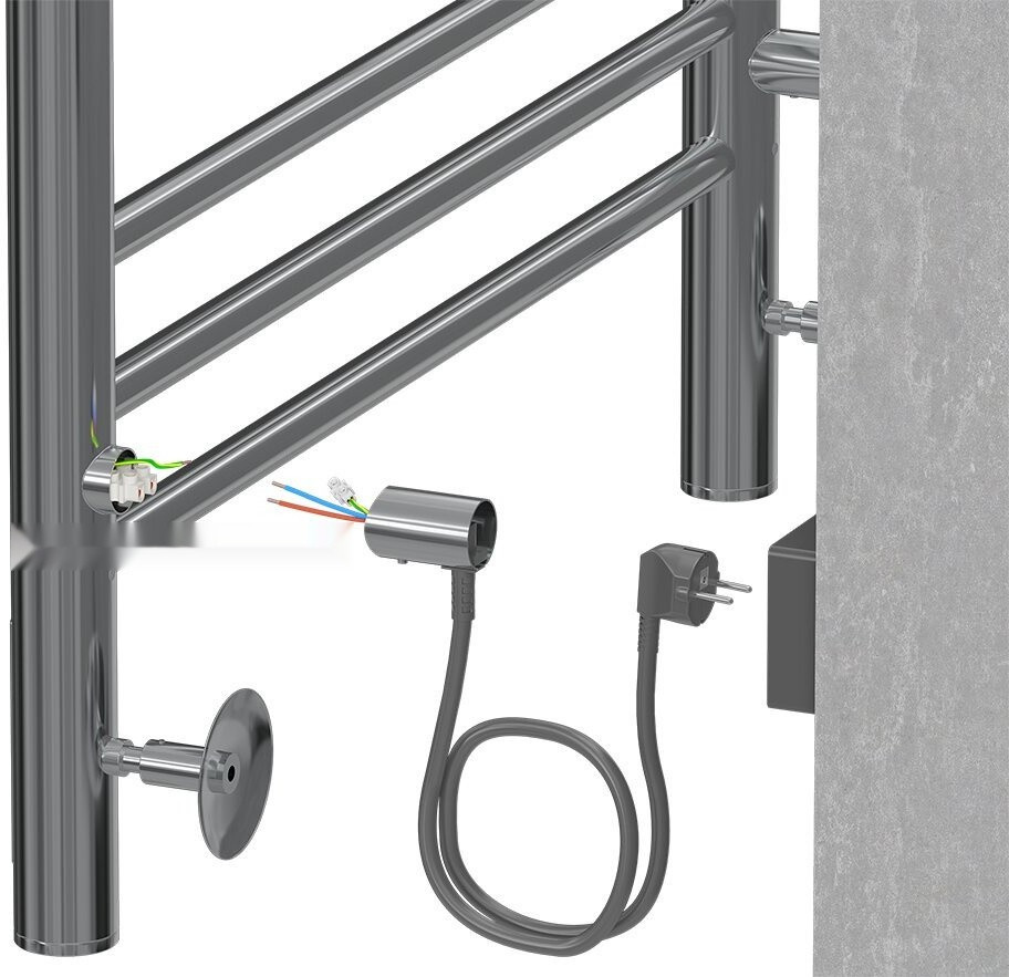 Полотенцесушитель Terminus Аврора П9 500x700 (хром)